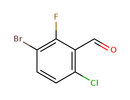 3-BROMO-6-CHLORO-2-FLUOROBENZALDEHYDE
