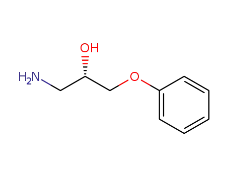 Molecular Structure of 112243-65-9 ((2S)-(-)-1-AMINO-3-PHENOXY-2-PROPANOL)