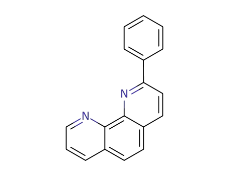Molecular Structure of 109559-47-9 (1,10-Phenanthroline, 2-phenyl-)