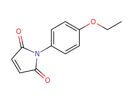 Molecular Structure of 19077-60-2 (1-(4-ETHOXYPHENYL)-1H-PYRROLE-2,5-DIONE)