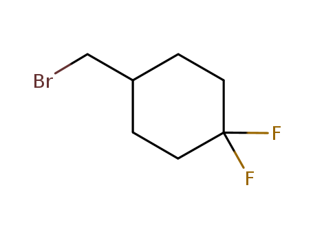 4-Bromomethyl-1,1-difluoro-cyclohexane cas no. 858121-94-5 98%