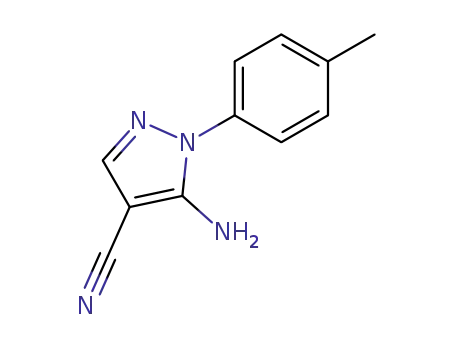 5-amino-1-(4-methylphenyl)-1H-pyrazole-4-carbonitrile