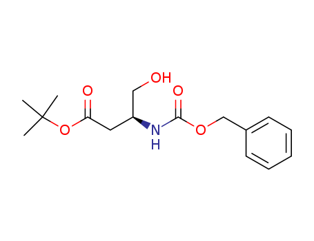 Butanoic acid, 4-hydroxy-3-[[(phenylMethoxy)carbonyl]aMino]-,1,1-diMethylethyl ester, (3S)-