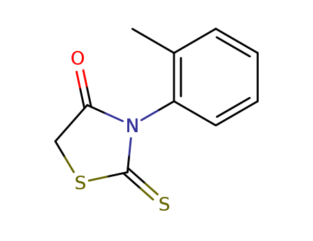 4-Thiazolidinone,3-(2-methylphenyl)-2-thioxo- cas  23522-37-4
