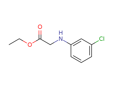 ethyl 2-[(3-chlorophenyl)amino]acetate cas  2573-31-1
