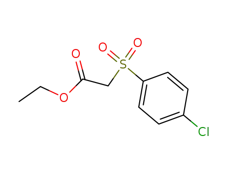 Molecular Structure of 3636-65-5 (ETHYL 2-[(4-CHLOROPHENYL)SULPHONYL]ACETATE)