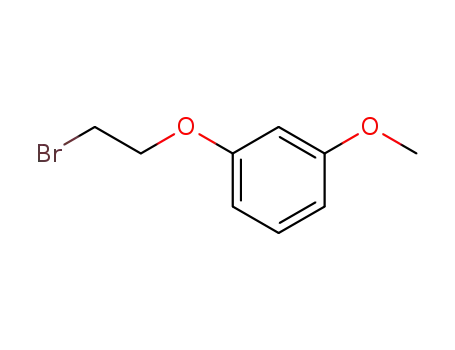 Molecular Structure of 3245-45-2 (1-(2-BROMOETHOXY)-3-METHOXYBENZENE)