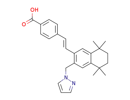 Molecular Structure of 410528-02-8 (palovarotene)