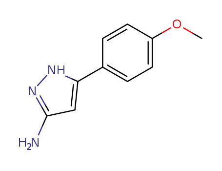 Molecular Structure of 19541-95-8 (5-AMINO-3-(4-METHOXYPHENYL)PYRAZOLE)