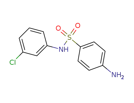 Molecular Structure of 19837-81-1 (4-AMINO-N-(3-CHLORO-PHENYL)-BENZENESULFONAMIDE)