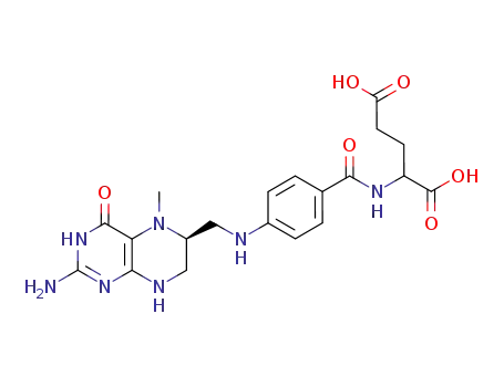 Molecular Structure of 134-35-0 (5-Methyltetrahydrofolicacid)