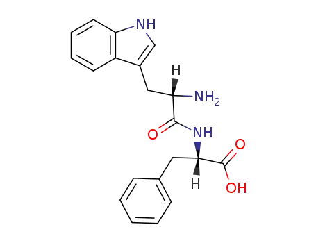 Molecular Structure of 6686-02-8 (H-TRP-PHE-OH)