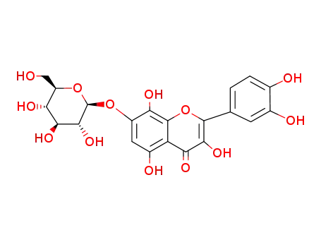 Molecular Structure of 489-34-9 (GOSSYPITRIN)
