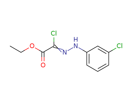 Acetic acid,chloro[(3-chlorophenyl)hydrazono]-,ethyl ester