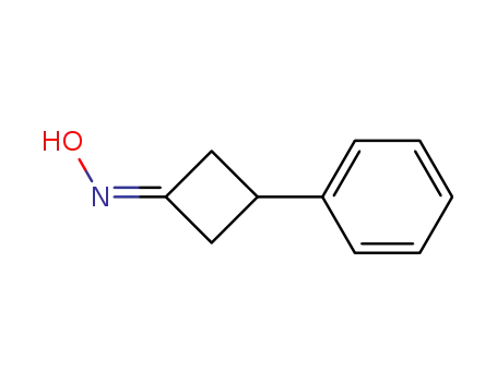 Molecular Structure of 99059-91-3 (3-phenylcyclobutanone oxime)