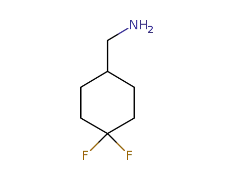 Molecular Structure of 810659-05-3 (Cyclohexanemethanamine,4,4-difluoro-)