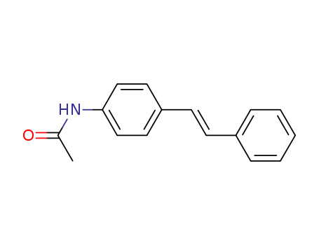 Acetamide,N-[4-[(1E)-2-phenylethenyl]phenyl]-