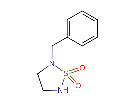 Molecular Structure of 144432-72-4 (2-BENZYL-[1,2,5]THIADIAZOLIDINE 1,1-DIOXIDE)