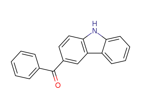 Molecular Structure of 19264-66-5 (Methanone, 9H-carbazol-3-ylphenyl-)