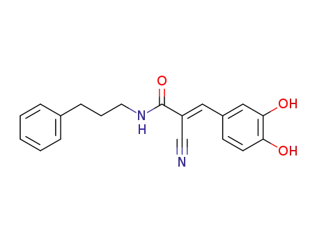 Molecular Structure of 133550-34-2 (TYRPHOSTIN B46)