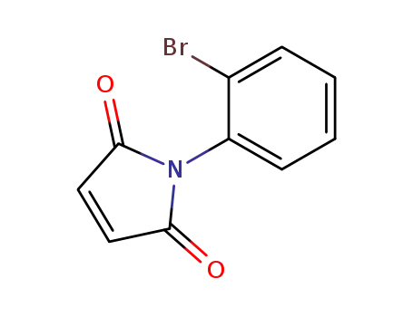 Molecular Structure of 36817-47-7 (1-(2-BROMO-PHENYL)-PYRROLE-2,5-DIONE)