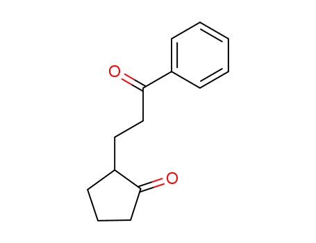 Cyclopentanone, 2-(3-oxo-3-phenylpropyl)-