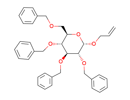 α-D-Glucopyranoside, 2-propen-1-yl2,3,4,6-tetrakis-O-(phenylmethyl)-