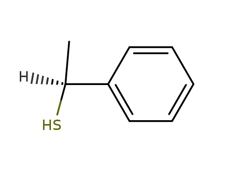 Molecular Structure of 33877-11-1 ((S)-1-Phenylethanethiol)