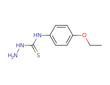 64374-52-3,N-(4-ETHOXYPHENYL)HYDRAZINECARBOTHIOAMIDE,Semicarbazide,4-(p-ethoxyphenyl)-3-thio- (6CI,7CI); 4-(4-Ethoxyphenyl)thiosemicarbazide;4-(p-Ethoxyphenyl)thiosemicarbazide