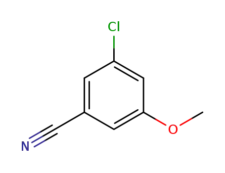 Molecular Structure of 473923-96-5 (3-chloro-5-methoxybenzonitrile)