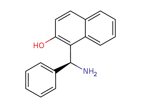 Molecular Structure of 219897-38-8 ((S)-(+)-1-(ALPHA-AMINOBENZYL)-2-NAPHTHOL)