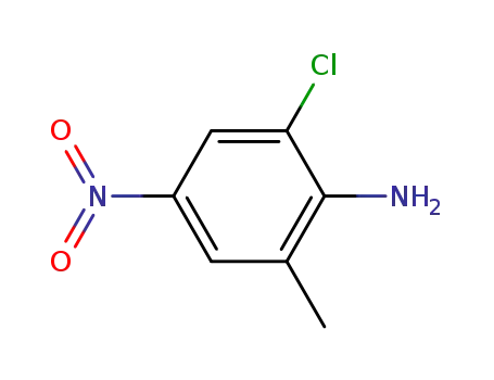 Molecular Structure of 69951-02-6 (2-CHLORO-6-METHYL-4-NITROANILINE)