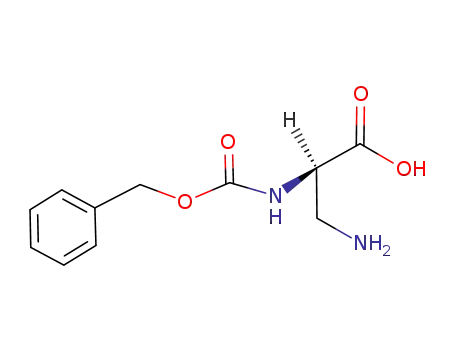 Molecular Structure of 62234-37-1 (CBZ-BETA-AMINO-D-ALANINE)
