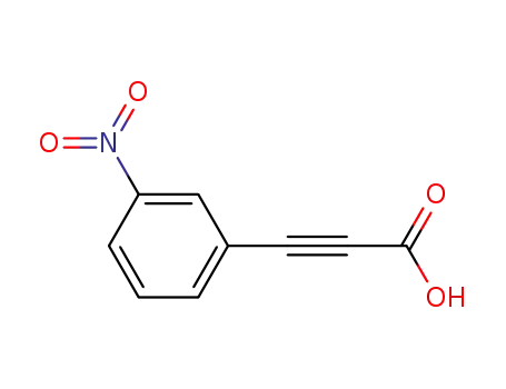 Molecular Structure of 4996-15-0 ((3-NITROPHENYL)-PROPYNOIC ACID)
