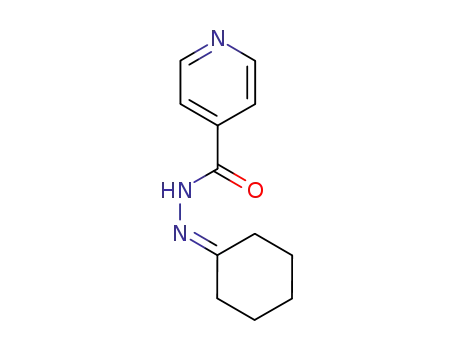 Molecular Structure of 15407-81-5 (N'-Cyclohexylideneisonicotinic hydrazide)