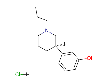 (R)-(+)-3-(3-hydroxyphenyl)-N-*propylpiperidine H