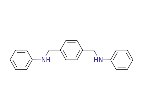 Molecular Structure of 13170-62-2 (ALPHA,ALPHA'-DIANILINO-P-XYLENE)