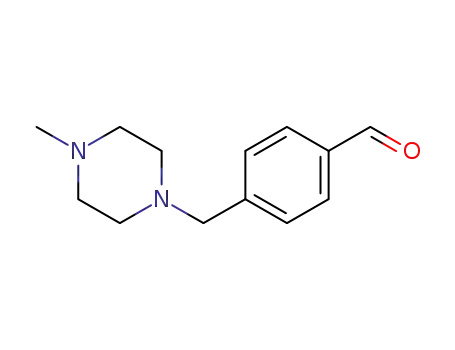 Molecular Structure of 439691-80-2 (4-[(4-METHYLPIPERAZIN-1-YL)METHYL]BENZALDEHYDE)