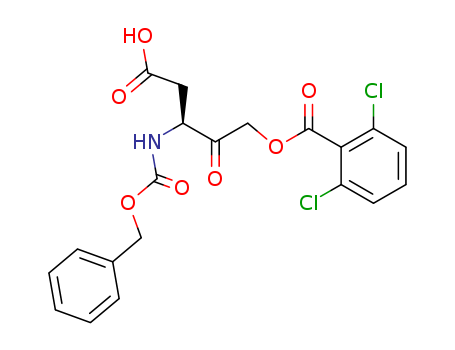 (S)-3-(((benzyloxy)carbonyl)amino)-5-((2,6-dichlorobenzoyl)oxy)-4-oxopentanoic acid