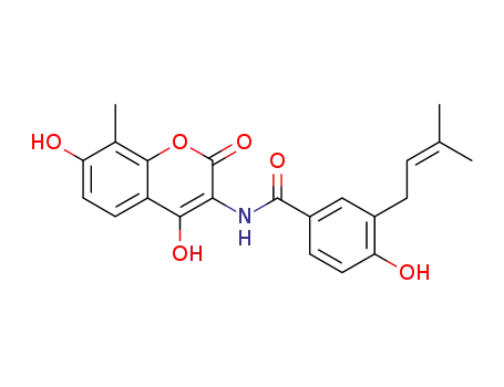 N-(2,7-dihydroxy-8-methyl-4-oxo-4H-chromen-3-yl)-4-hydroxy-3-(3-methylbut-2-en-1-yl)benzamide