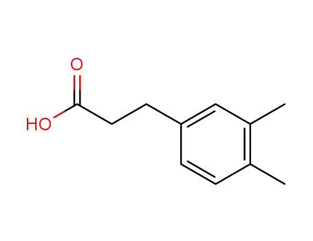 Molecular Structure of 25173-76-6 (3-(3,4-DIMETHYLPHENYL)PROPIONIC ACID)