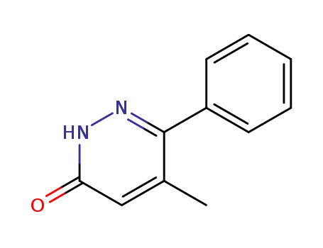 Molecular Structure of 33048-55-4 (5-METHYL-6-PHENYL-2H-PYRIDAZIN-3-ONE)