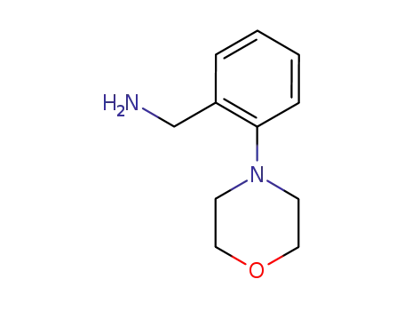 Molecular Structure of 204078-48-8 (2-MORPHOLINOBENZYLAMINE)