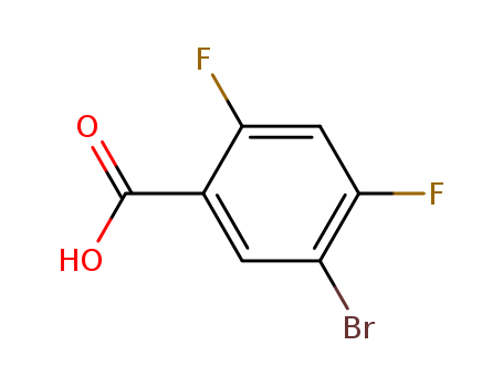 5-BroMo-2,4-difluoro-benzoic Acid  Cas no.28314-83-2 98%