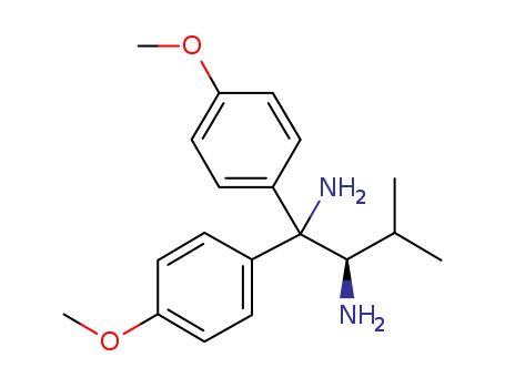 (2R)-(-)-1,1-bis-(4-Methoxyphenyl)-3-methyl-1,2-butanediamine