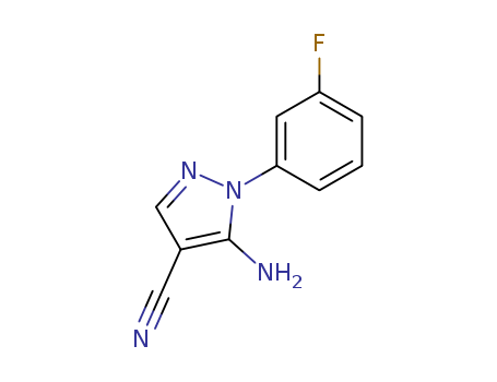 5-Amino-1-(3-fluorophenyl)-1H-pyrazole-4-carbonitrile