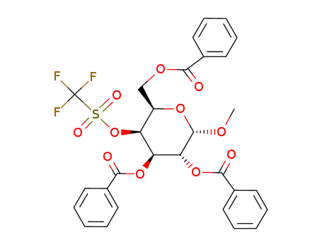 Methyl 2,3,6-Tri-O-benzoyl-4-O-trifluoromethanesulfononyl -a-D-galactopyranoside
