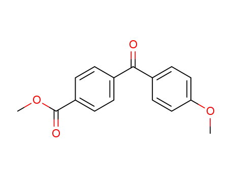 Molecular Structure of 71616-84-7 (4-(4-METHOXY-BENZOYL)-BENZOIC ACIDMETHYL ESTER)