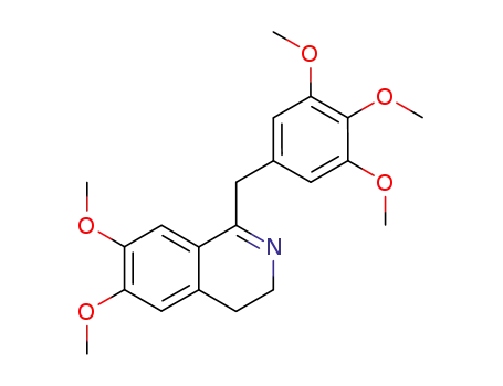 3,4-Dihydro-6,7-dimethoxy-1-(3,4,5-trimethoxybenzyl)isoquinoline