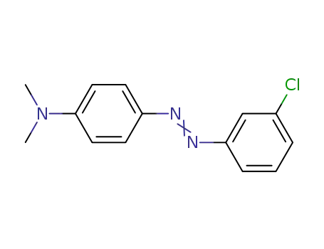 Molecular Structure of 3789-77-3 (3'-CHLORO-4-DIMETHYLAMINOAZOBENZENE)